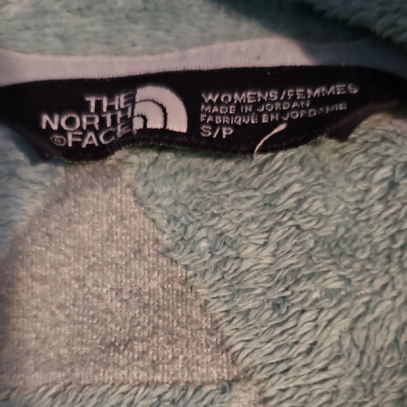 Northface fleece womens small green unique fleece - Picture 3 of 4